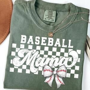S Cute Baseball Mama Tshirt, Mothers Day Gift Shirt, Baseball Season T-shirt